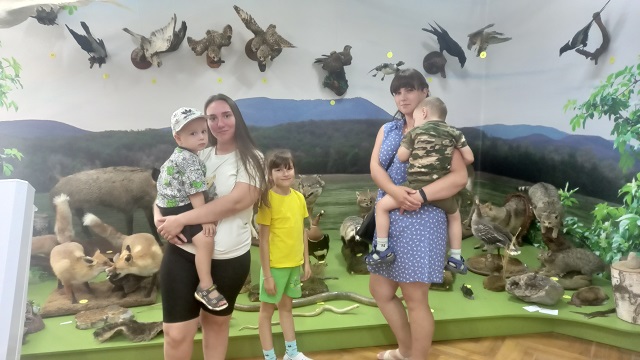 Гости музея из Самары